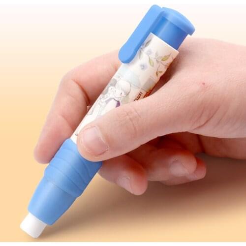AIHAO Push-type Eraser, Art Students' Sketch Drawing Is Clean and Not Easy To Leave Marks. Creative Stationery for Students