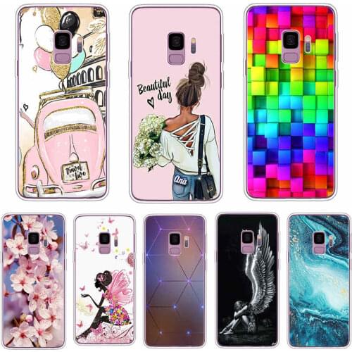 Soft silicon TPU case For Samsung Galaxy S9 PLUS Case Cover For Samsung S9 S9 plus Phone shell protective bumper coque