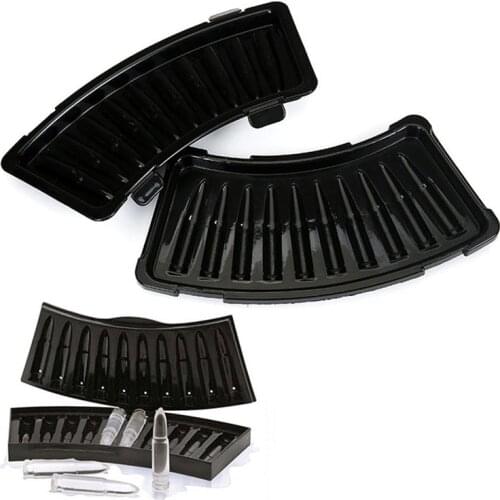 Food Grade Silicone Ice Cube Tray Gun Bullet Shaped Ice Form Candy Bar Ice Cream Cocktail Party Supplies Ice Cube Mold