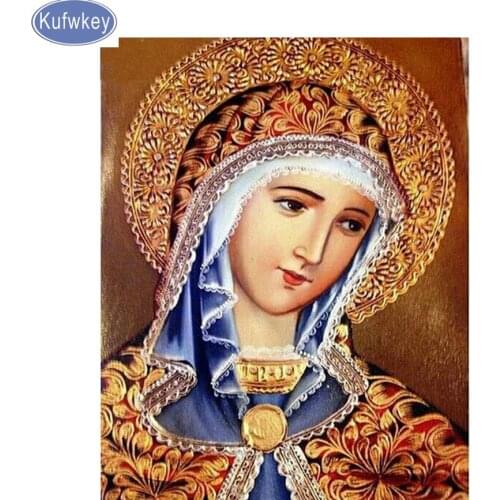 Full Square Diamond 5D DIY Diamond Painting virgin Mary,diamond Embroidery Cross Stitch Rhinestone Mosaic Painting
