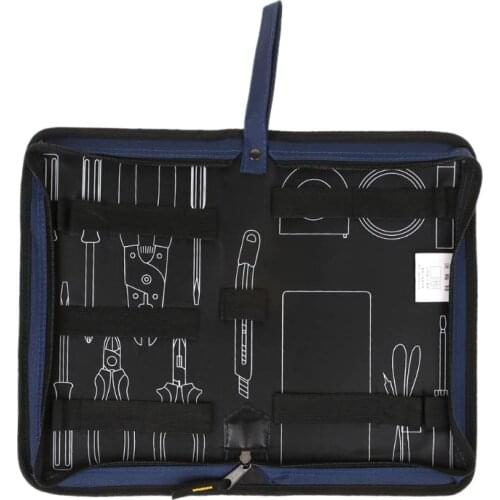 Professional Electricians Hard Plate Tool Kit Bag Storage Case Multifunctional Pocket Organizer Waterproof Oxford 3 Sizes
