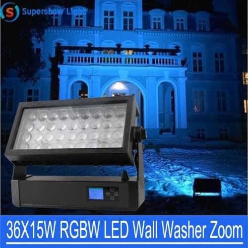 SGM P5 New 36x15W RGBW 4 IN 1 Outdoor RDM Wireless RDM Zoom Led Wall Washer Water Proof 560W