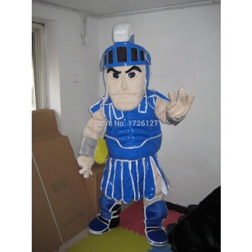 Mascot spartan knight mascot trojan costume custom fancy costume cosplay character mascotte carnival costume