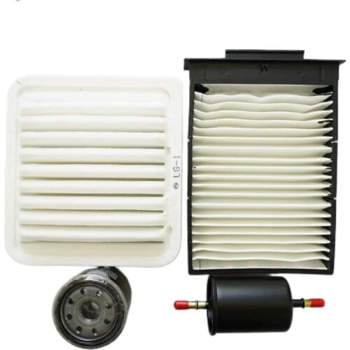 Car Air Filter Cabin Filter Oil Filter Fuel Filter for Geely Panda 1.0 BYD F0 17801-23030 BYDLK-8101014 15601-87703 BYD8121003-A