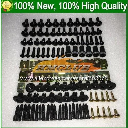 Fairing bolts full screw kit For KAWASAKI NINJA ZX6R 94 95 96 97 ZX-6R 6 R ZX 6R 1994 1995 1996 1997 CL28 Nuts bolt screws Nut