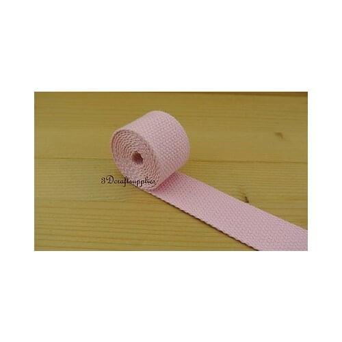 5 yards 1.25 inch(32mm) heavy weight cotton webbing key fob strap ZD52