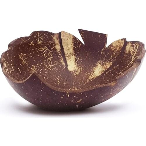 Reclaimed Coconut Bowl Set Sourcing from Natural Coconut Perfect for Fruit Salad Vegan Free Decoration Eco-friendly Gift
