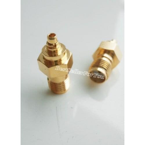 Welcome To Our Shop!1Pcs SMA Female Jack To MMCX Male Straight RF Coaxial Adapter Connector