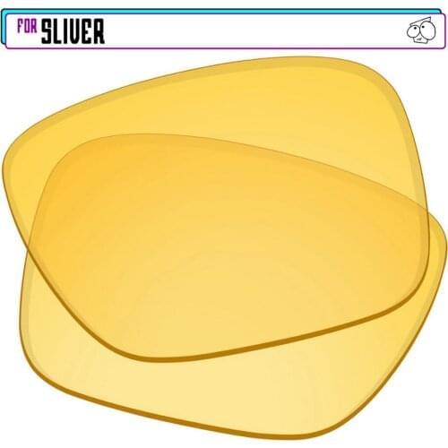 EZReplace Polarized Replacement Lenses for - Oakley Sliver Sunglasses - Night Vision