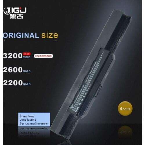 JIGU Laptop Battery For ASUS P53SJ X43B K54C K53BY X54LY PRO5P K53F X54HR P53JC SERIES K84HR X43 X84L X54XB815HR K53B P43SL