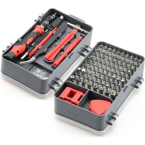 Multi Precision Screwdriver Set 115 In 1 Screw Driver Bit Magnetic Torx Bits Screwdrivers Handle Phone Repair Hand Tools Kit