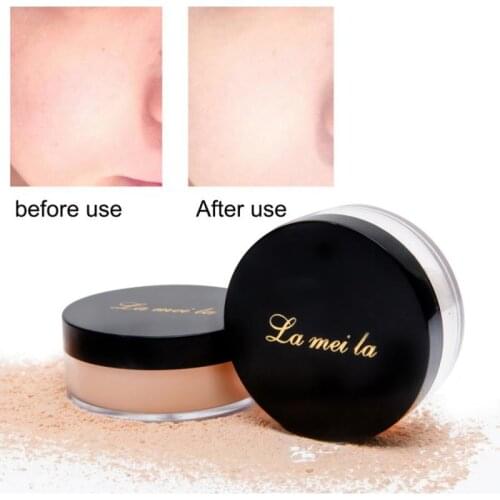 3 Colors Refreshing Mineral Loose Powder Oil Control Honey Natural Bare Radiance Concealer Light and Delicate Makeup TSLM1