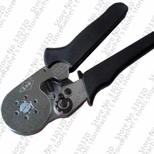 LSC8-6-6 Self-adjustable Crimping tools for 0.25-6mm2 Cable end-sleeves accurate adjustable crimping pliers