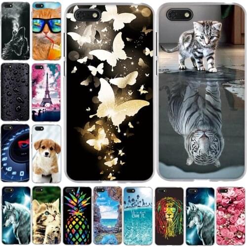 For Huawei Y5 2018 Case Silicone Back Cover For Huawei Honor 7s Case Funda for Huawei Y5 Prime 2018 Phone Case Cover Coque Shell