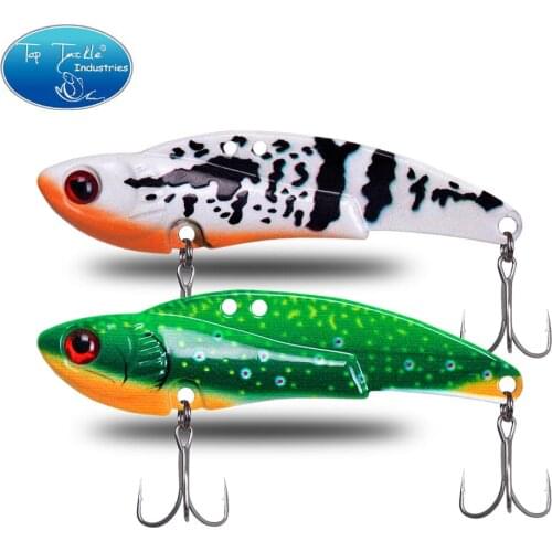 VIB vibration fishing lure metal blade vibration lure Sinking VIB 75mm 19g Plastic Fishing Lure Jerk Bait