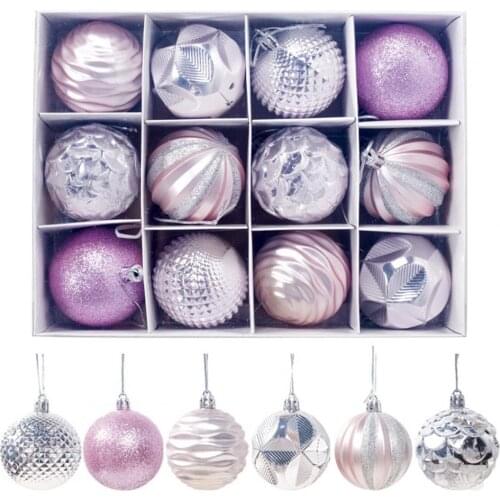 Waterproof Lightweight Christmas Ornament Balls Decor for Household