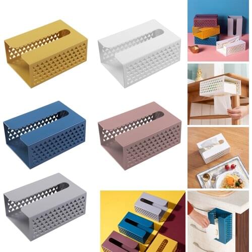 1Pcs Tissue Box Holder Kitchen Napkin Toilet Paper Holder Box Case for Kitchen Bathroom Accessories