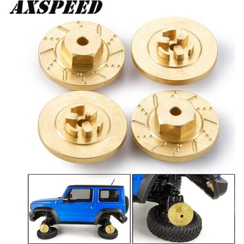 AXSPEED RC Car Hex Hub Adapters Conversion Counterweight Adapter for 1:18 Kyosho Jimny Upgrade Parts