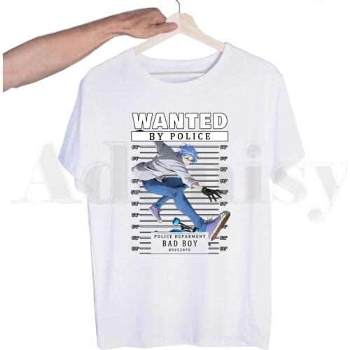 SK8 The Infinity Skate Skateboard Boys Anime Tshirts Men Fashion Summer T-shirts Tshirt Top Tees Streetwear Harajuku Funny