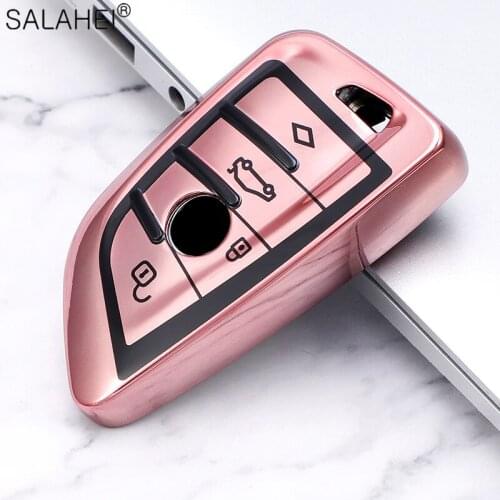 New Soft TPU Car Key Case Full Cover For BMW X1 X3 X5 X6 Series 1 2 5 7 F15 F16 E53 E70 E39 F10 F30 G30 Auto Styling Accessories