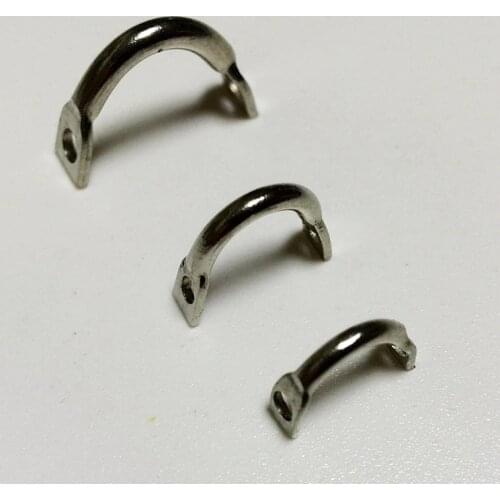 2018 HOT clevises stainless steel 200pcs/lot spinner fishiing lures accessories clevis tackle craft