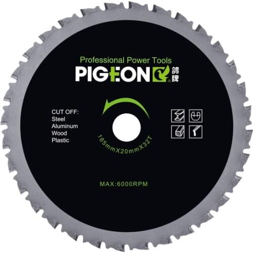 185MM Metal Saw Plastic Saw Al-Alloy Cutting Saw Blade For Wood Metal Steel Al-Alloy Cutting At Good Price And Fast Delivery