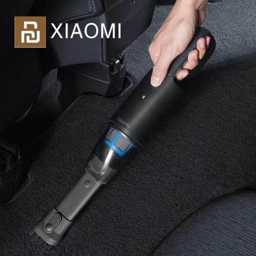 Original XIAOMI Cleanfly CoClean Portable Helded Car Vaccum Cleaner for home&car wireless Dust Catcher Collector 5000Pa Suction