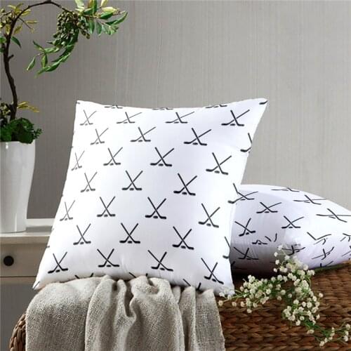 Simple Pattern Pillow Case Decoration Sofa Cushion Pillow Case Bed Pillow Case Home Decoration Car Pillow Case