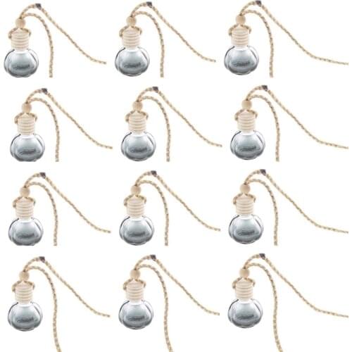 5ml EMPTY CAR PERFUME BOTTLE DIFFUSER FRAGRANCE SCENT AIR FRESHENER for Home Kitchen Fragrance Accessories 12-set