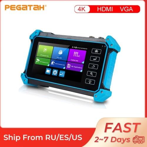 CCTV Tester Monitor IP CCTV HDMI Full HD 8MP IP CVI TVI AHD CVBS Camera Tester H.265 POE IP Camera Analog Cameras CCTV Tester