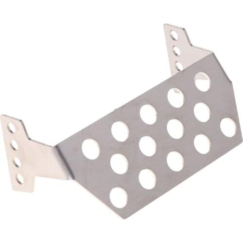 Y3NF Stainless Steel Chassis Armor Protection Skid Plate Kit for trx-4 Series RC Car