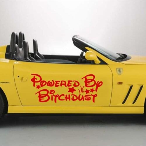 EmpireYing 2 Sizes 8 Colors Vivid Lovely Type Design Children Funny Car Sticker Motorhome Motorcycles Wall Decor Deca Gifts