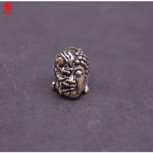 1PCS Hot Sale!!! Outdoor Knife Bead EDC Tool Buddha and Magic Paracord Bead Survival Woven Pendant