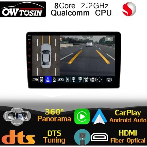 10.1" Qualcomm CPU For Suburban Tahoe Traverse Malibu Kalos Optra Car Media GPS Radio 4G LTE DTS HIFI Head Unit Optical HDMI DSP