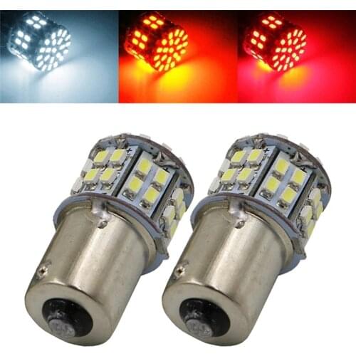 100Pcs Wholesale 1157 50LED 1156 BA15S BAY15D 50 SMD 1206 LED Car Brake Stop Tail Light Lamp Bulb DC 12V