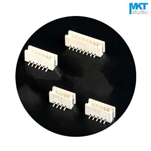 1000Pcs Vertical SMD ZH1.5 1.5mm Pitch Male Box Header Wafer 8P 9P 10P