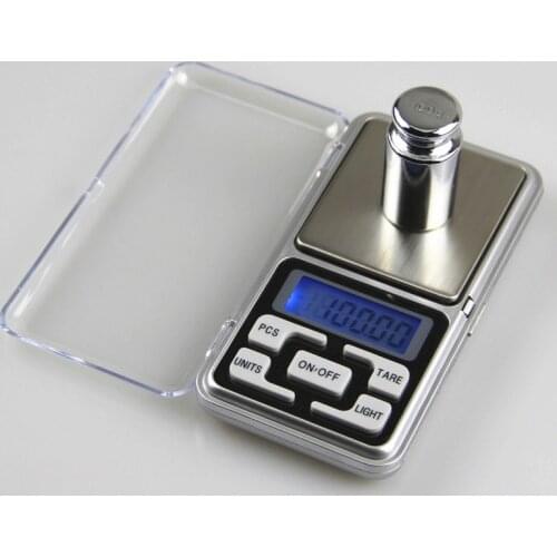 Digital Pocket Scale Kitchen Portable LCD Electronic Jewelry Gold Diamond Herb Balance Weight Weighting Scale 500g x 0.1g