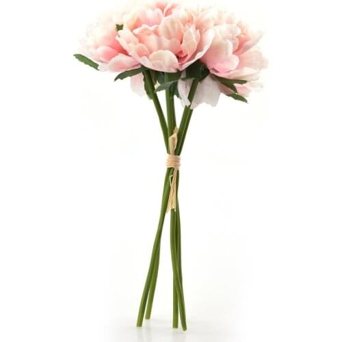 Decor Artificial Hydrangea Flower No Leaf Fake Silk Hydrangea Floral Home Garden Wedding Christmas Decor