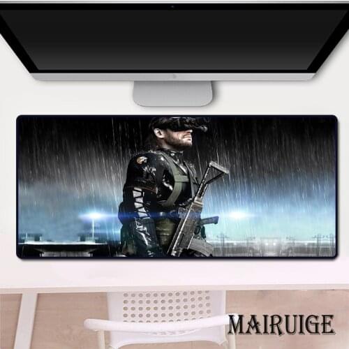 Metal Gear Solid anime game office design mouse pad non-slip waterproof beautiful rubber for 300X600 to400X900 x x n x