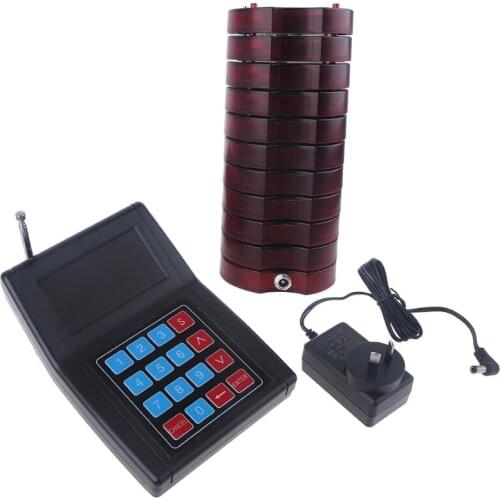 Hot Selling Wireless Guest Paging Queuing System Fit for Restaurant Coffee Shop Hospital N7MC