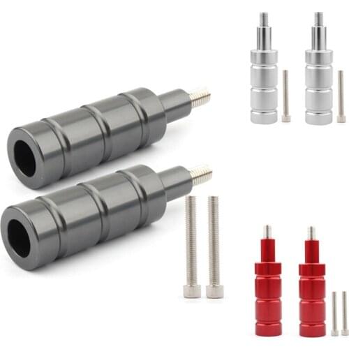 Motorcycle LED Headlight Fog Light Mounting Bracket Post Support Base M8 M6 Mount Bike Light Spotlight Bracket