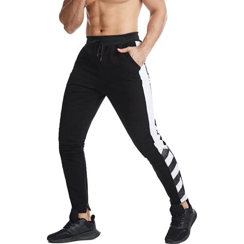 Mens Muscle Fitness Pants, Leisure Sports Training Trousers, Summer Running Quick-drying Fitness Pants