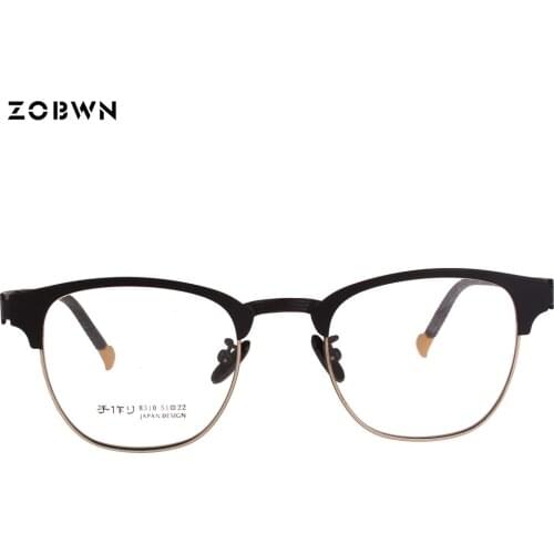 Man glasses super thin Vintage frames Women glasses Lunettes Retro fashion Vintage Eyewear Classic Optical oculos sol Spectacles