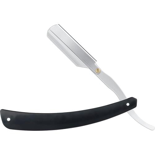 Men Straight Edge Barber Razors Stainless Steel Folding Shaving Knife Hair Removal Professional Hair Razor Folding Shaving Razor