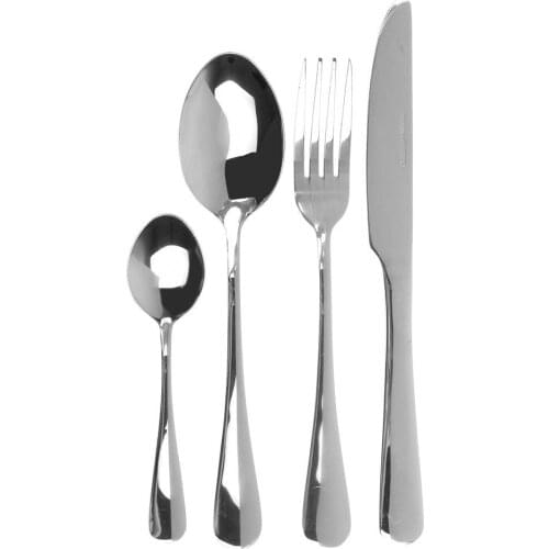 4pcs/ Set Cutlery Set Dinner Knife Spoon Fork Flatware Sets Stainless Steel Household Steak Knife Fork For Western Food 3