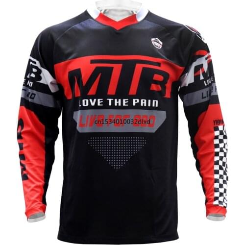 MTB clothing New Mountain Bike Motorcycle Cycling Off road Racing Jersey women cycling shirt downhill jersey man long sleeve