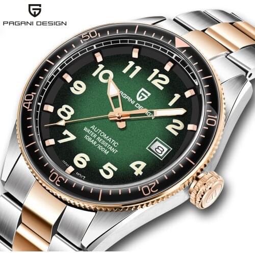 PAGANI DESIGN Mens Watches Brand Luxury Watch Men Automatic Mechanical Watch Men Sport Fashion Wristwatch Relogio Masculino 2019