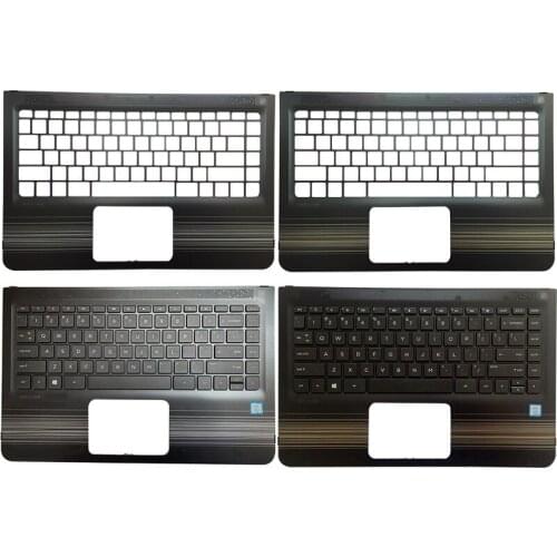 NEW Laptop Palmrest Upper Case US Keyboard For HP Pavilion X360 13-U 13-U013TU 13-U015TU 13-U018TU 856038-001 856037-001