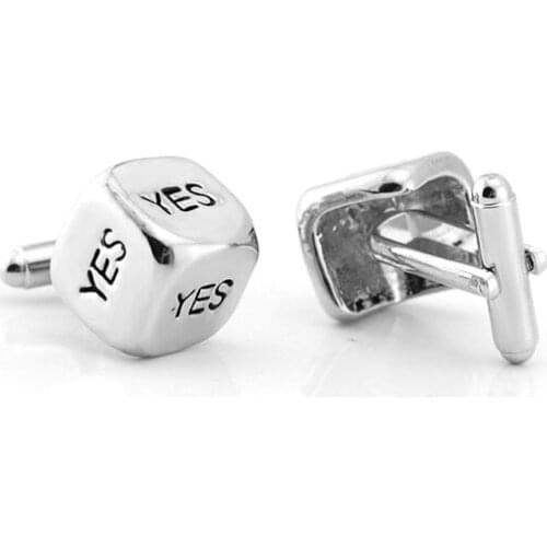 Wollet Jewelry personalise Square Cufflinks for Men Mens Shirt Simple Cuff Links Business Wedding Gifts 316L Stainless Steel
