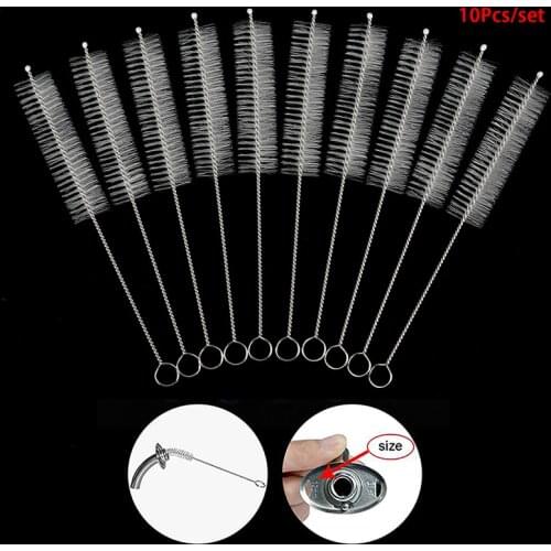 10Pcs/set Medical Tracheal Tracheostomy Cannula Brushes Trach Tube Cleaner Brush